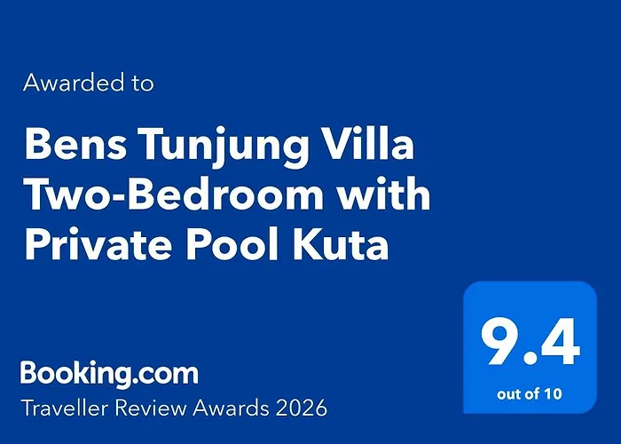 Bens Tunjung Two-bedroom With Private Pool Kuta Villa *
